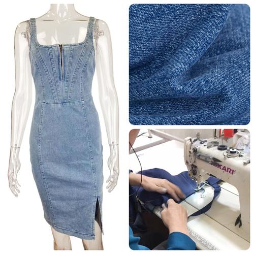 淘工厂服装制作包工包料小批量牛仔生产打版来图来样贴标女装工厂