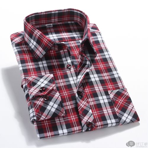 男衬衣_普通梭织薄料服装_男衬衣加工厂_浙江红督服饰